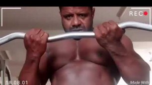'Mr  india LM KARIBASAPPA inter national body builder  police fitness world'