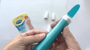 Scholl "Velvet Smooth" Electronic Nail Care System