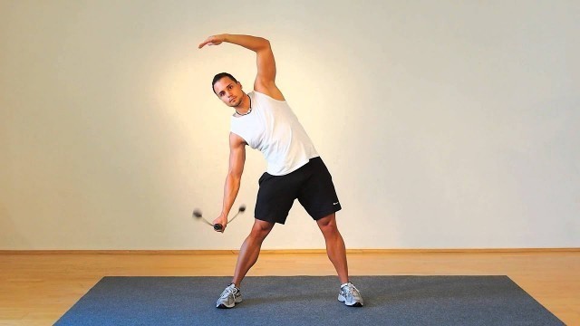 'Schräge Bauchmuskulatur mit dem Schwingstab ( Männer )'