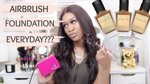 AIRBRUSH MAKEUP | PAT MCGRATH FOUNDATION | M21 | STORM BLAKE