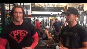 'Mike O\'hearn cartoons at Golds Gym LEGDAY Bodybuilding Daily'