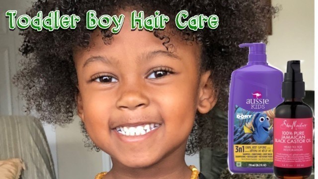 Toddler Hair Routine | Black Kids Afro Curly Kinky Fine Thin Natural Hair 4A Type