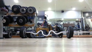 'Dumbbell crossover with 3\" stretch per rep'