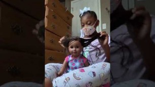 Do American girl dolls hair