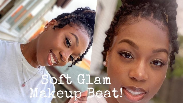 Soft Glam Makeup Tutorial || Black women| Hooded Eyes