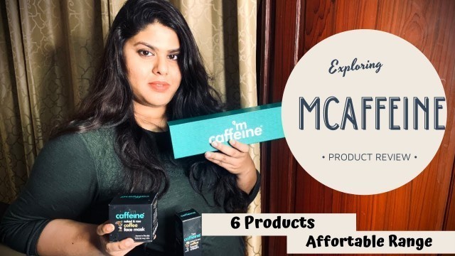 '6 MCaffeine Products Review | # ReviewWednesday | Priyas Beauty Channel'