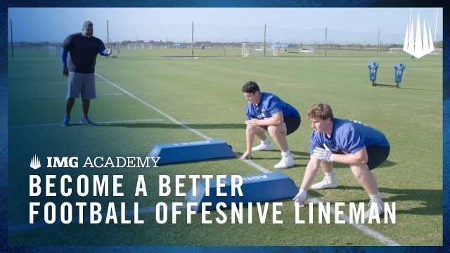'3 Football Drills to Become a Better Offensive Lineman'