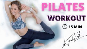 '15 Minute Full Body Pilates Workout at home- Life Full of Zest'