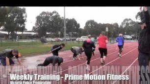 'Victoria Police Fitness Test Preparation Training'