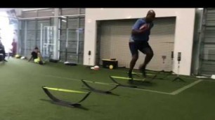 Adrian Peterson   training