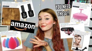 THINGS YOU NEED FROM AMAZON! Beauty Must Haves and Filming Gear!