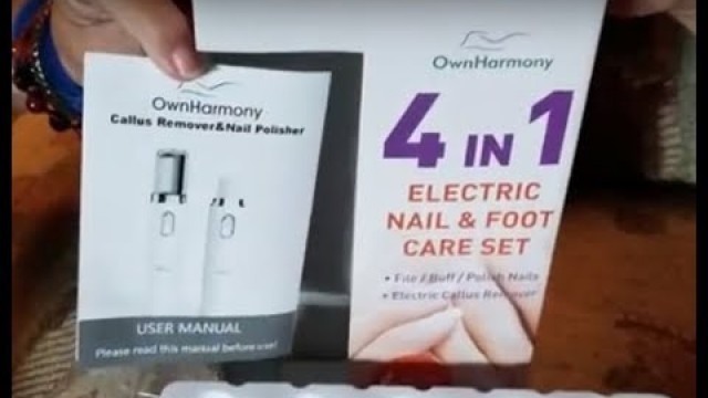 Electric Nail File System & Callus Remover - Own Harmony