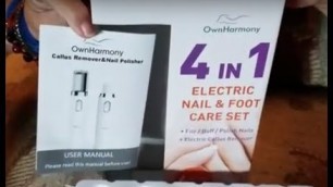 Electric Nail File System & Callus Remover - Own Harmony