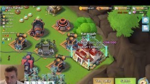 1.6M Karargah Sağlığı ve 9 Mavili Ada HQ Health Boom Beach Türkçe