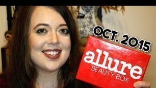 Allure Beauty Box | October 2015