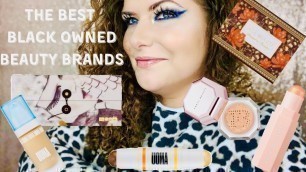 FULL FACE USING BLACK OWNED BRANDS!| Black Owned Brands Makeup Tutorial| Pat Mcgrath, Fenty & More!