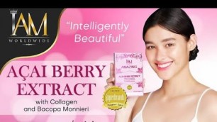 IAM Worldwide's Amazing Acai Berry Extract with Collagen and Bacopa Monnieri with Liza Soberrano