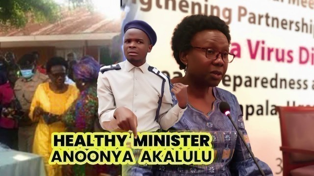 Minister of Health, Dr Acheng alina kyabala .watch this. (new Ugandan comedy) Da Officer.