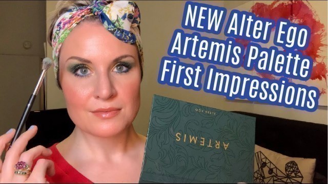 NEW Alter Ego Artemis Palette First Impressions | Cate the Great Beauty