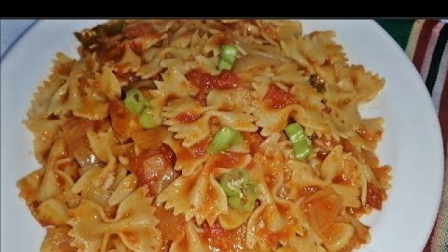 Pasta Recipe | Pasta In Tomato Sauce | American Style|Lunch Box Recipe #Dinner Recipes