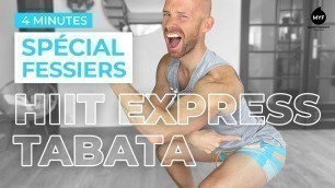'HIIT Express - TABATA Fitness Fessiers - Alexandre Mallier'
