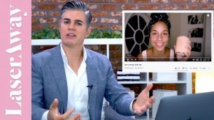 Board Certified Dermatologist Reacts To @Alicia Keys  "Get Unready With Me" | LaserAway
