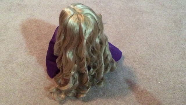How I care for American Girl doll Caroline's hair