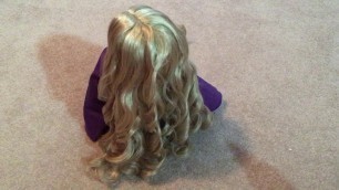 How I care for American Girl doll Caroline's hair