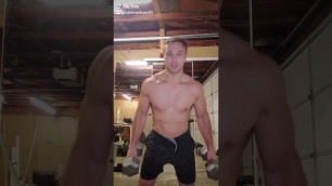 'Cable Crossover Dumbbell Replacement || At Home Workout #shorts'