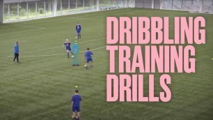 'Dribbling Training Drills | Football Coaching | What It Takes'