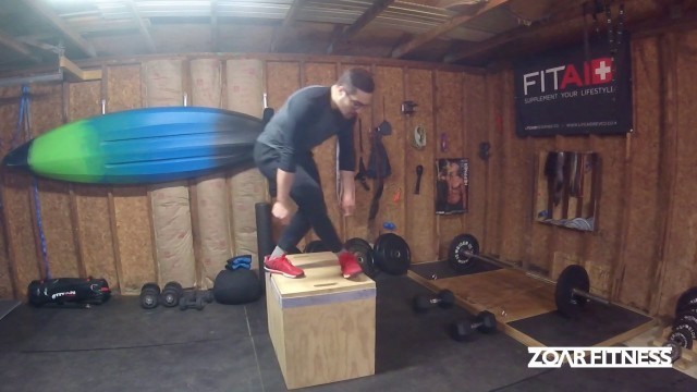'The Dumbbell Box Step-Over // 2 Efficiency Ways Explained (Straight vs. Crossover Step)'