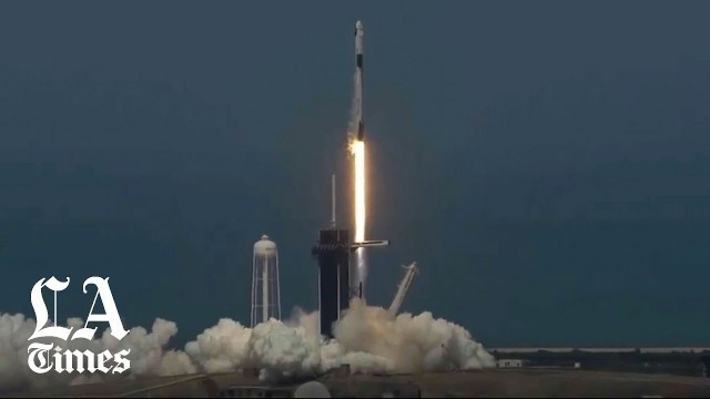NASA and SpaceX launch astronauts from U.S. soil for the first time since 2011