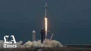 NASA and SpaceX launch astronauts from U.S. soil for the first time since 2011