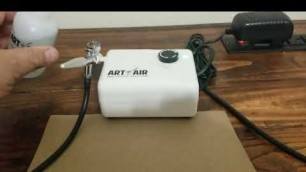 ART OF AIR  Airbrush makeup Compressor, hose, AC adapter (FOR SALE ON EBAY)