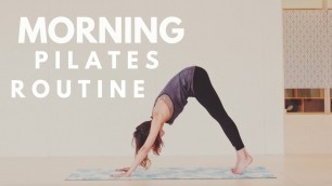 'Quick Morning Pilates Routine | Lottie Murphy'