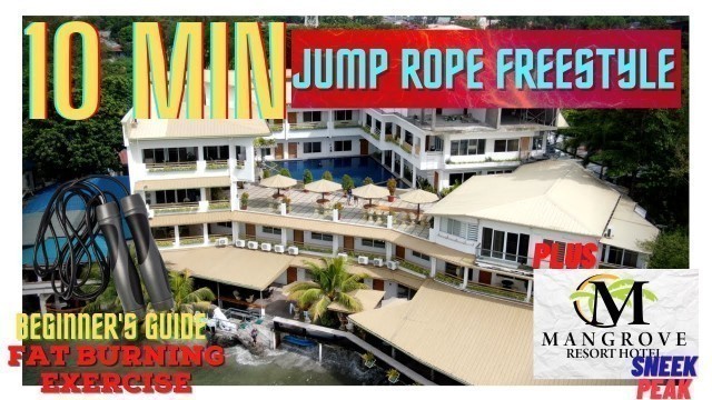'10min jumping rope exercise (Freestyle)|Subic Edition (watch \'til the end)'