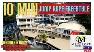 '10min jumping rope exercise (Freestyle)|Subic Edition (watch \'til the end)'