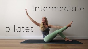 'Pilates Workout Intermediate | At-home Pilates [PART 3] #intermediateworkout #strong #abs'
