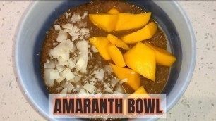 AMARANTH PORRIDGE| Alkaline Recipe| iamLindaElaine Cooking TV