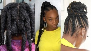 WASHING MY HAIR FOR THE FIRST TIME IN 6 MONTHS! + BRAID STYLE | NATURAL HAIR CARE
