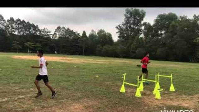 'football workout and drill challenge 1 vs 1'