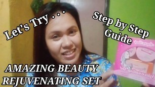 Let's Try Amazing Beauty Rejuvenating Set |Step by Step Application Guide