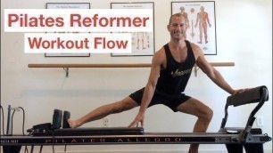 'Pilates Reformer Workout: Example Flow'
