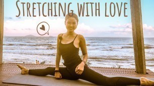 'Beautiful Sunset Stretching Pilates Workout 