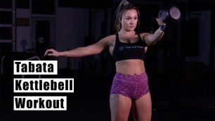 'DAY 20 | Home Tabata Workouts - KETTLEBELL WORKOUT'