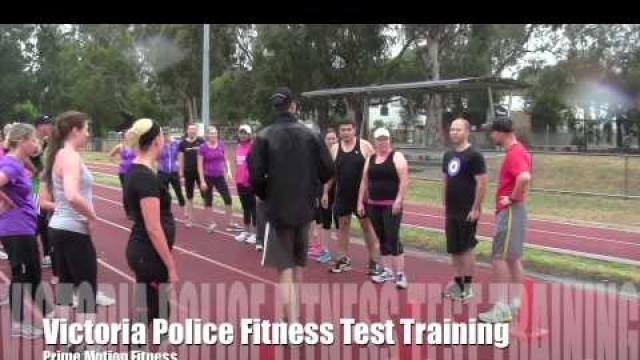 'Victoria Police Fitness Test Prep Training'