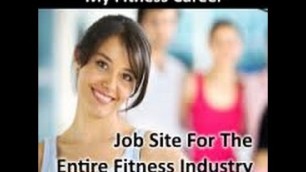 'My Fitness Career   Fitness Jobs   Health Club Jobs'