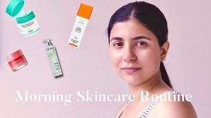 UNSPONSORED MORNING SKINCARE ROUTINE | Clean Skincare For Acne-Prone Sensitive Skin.