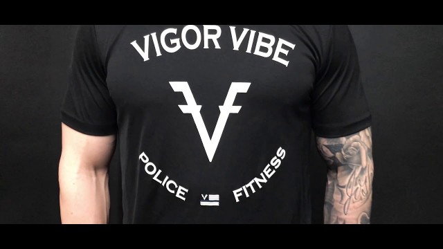'Police X Fitness Tee'