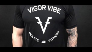 'Police X Fitness Tee'